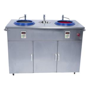 MP-2A型 雙盤柜式金相試樣磨拋機（不銹鋼、無級變速、230mm）